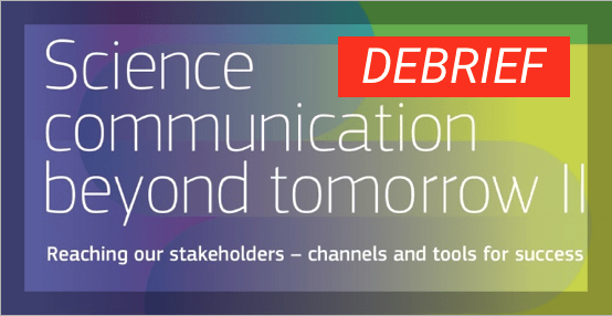 Science Communication beyond tomorrow